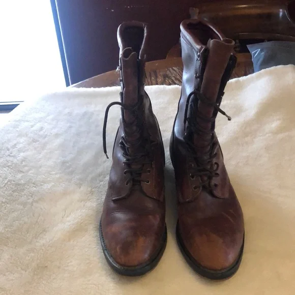 H H | Shoes | H H Lace Up Boots P227 | Poshmark display picture 2